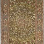 Kilimas Kashmir 24x24 GUMBAD GREEN 1