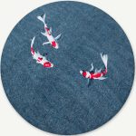 Kilimas Koi-9390 Japanese Pond Round