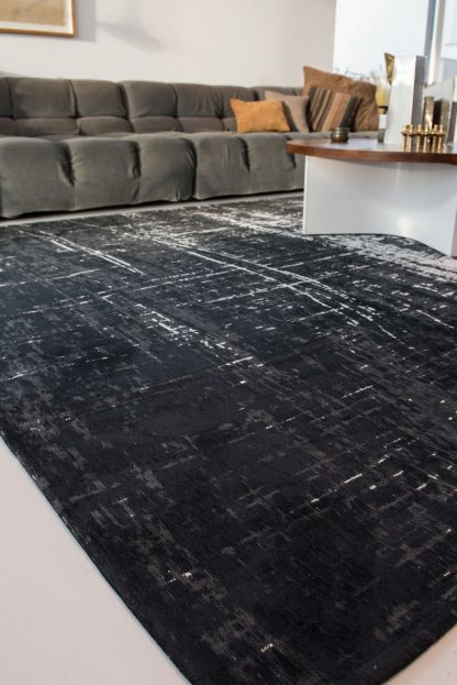 Kilimas Mad Men Griff-8655 White On Black19