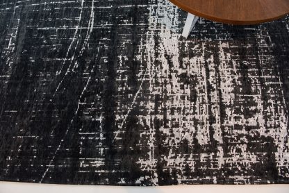 Kilimas Mad Men Griff-8655 White On Black18