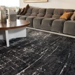 Kilimas Mad Men Griff-8655 White On Black17