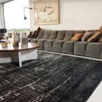 Kilimas Mad Men Griff-8655 White On Black15