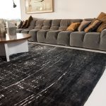 Kilimas Mad Men Griff-8655 White On Black14