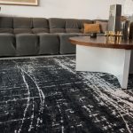 Kilimas Mad Men Griff-8655 White On Black11
