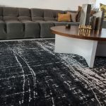 Kilimas Mad Men Griff-8655 White On Black10