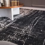Kilimas Mad Men Griff-8655 White On Black8