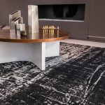 Kilimas Mad Men Griff-8655 White On Black 7