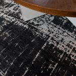 Kilimas Mad Men Griff-8655 White On Black4
