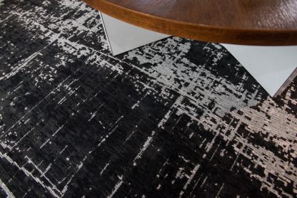 Kilimas Mad Men Griff-8655 White On Black4