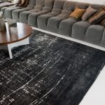 Kilimas Mad Men Griff-8655 White On Black 2