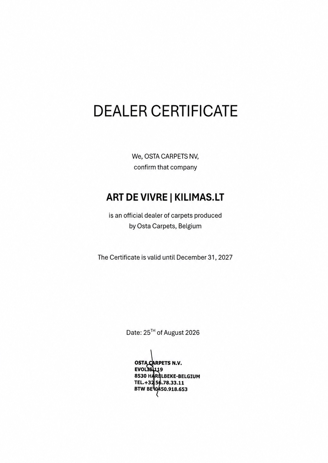 Osta_dealer_certificate