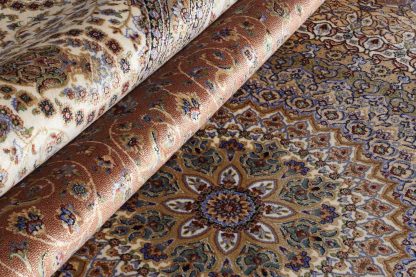 Kilimas Qum 2007A Beige-Burgundy 2