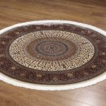 Kilimas Qum 2007A Cream-Bordo Round 3