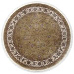 Kilimas Qum 2008G Gold-Cream Round 1
