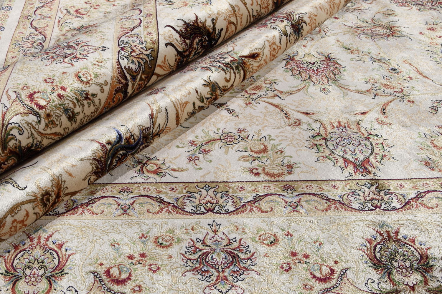 Kilimas Qum 2269A Cream-Cream 4