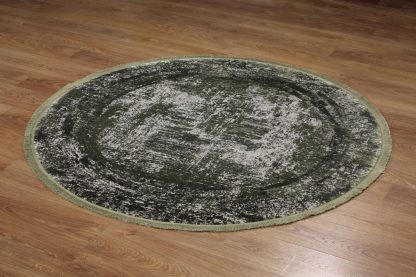 Kilimas Trend Colors M175Q Grey-Green Round 3
