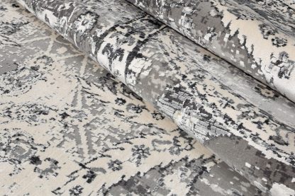 Kilimas Trend Colors M455A Cream-Dgry Round 3