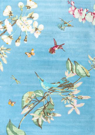 Kilimas Wedgwood Hummingbird Blue 037808 1